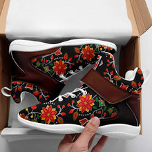 Load image into Gallery viewer, Floral Beadwork Six Bands Ipottaa Basketball / Sport High Top Shoes 49 Dzine 
