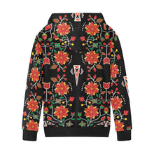 Load image into Gallery viewer, Floral Beadwork Six Bands Kids&#39; All Over Print Hoodie (Model H38) Kids&#39; AOP Hoodie (H38) e-joyer 
