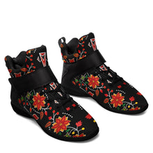 Load image into Gallery viewer, Floral Beadwork Six Bands Kid&#39;s Ipottaa Basketball / Sport High Top Shoes 49 Dzine 
