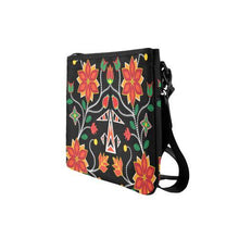 Load image into Gallery viewer, Floral Beadwork Six Bands Slim Clutch Bag (Model 1668) Slim Clutch Bags (1668) e-joyer 
