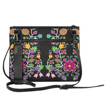 Load image into Gallery viewer, Floral Beadwork Slim Clutch Bag (Model 1668) Slim Clutch Bags (1668) e-joyer 
