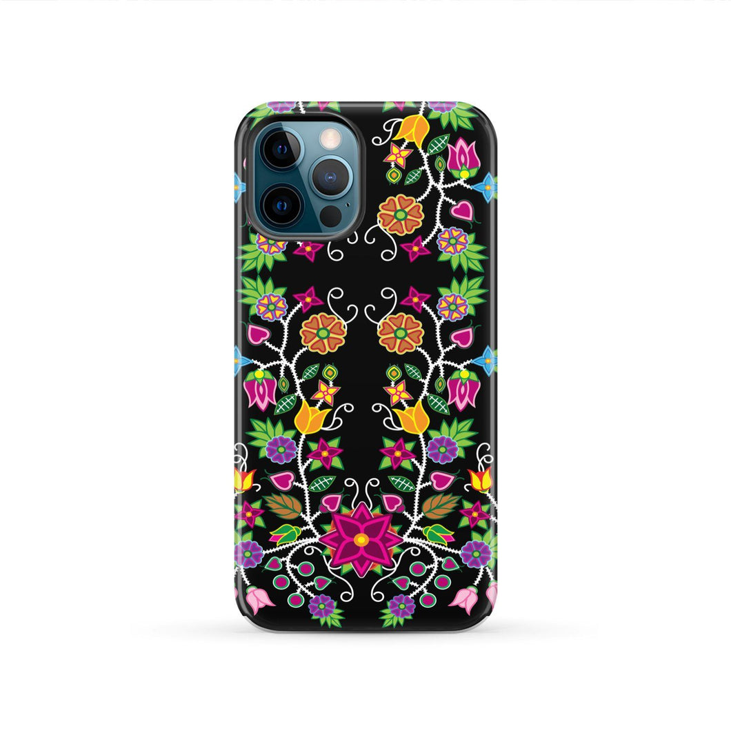 Floral Beadwork Tough Case Tough Case wc-fulfillment iPhone 12 Pro 