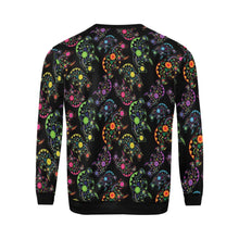 Load image into Gallery viewer, Floral Bear All Over Print Crewneck Sweatshirt for Men (Model H18) shirt e-joyer 
