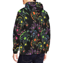 Load image into Gallery viewer, Floral Bear All Over Print Hoodie for Men (USA Size) (Model H13) All Over Print Hoodie for Men (H13) e-joyer 
