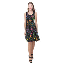 Load image into Gallery viewer, Floral Bear Atalanta Sundress (Model D04) Atalanta Sundress (D04) e-joyer 
