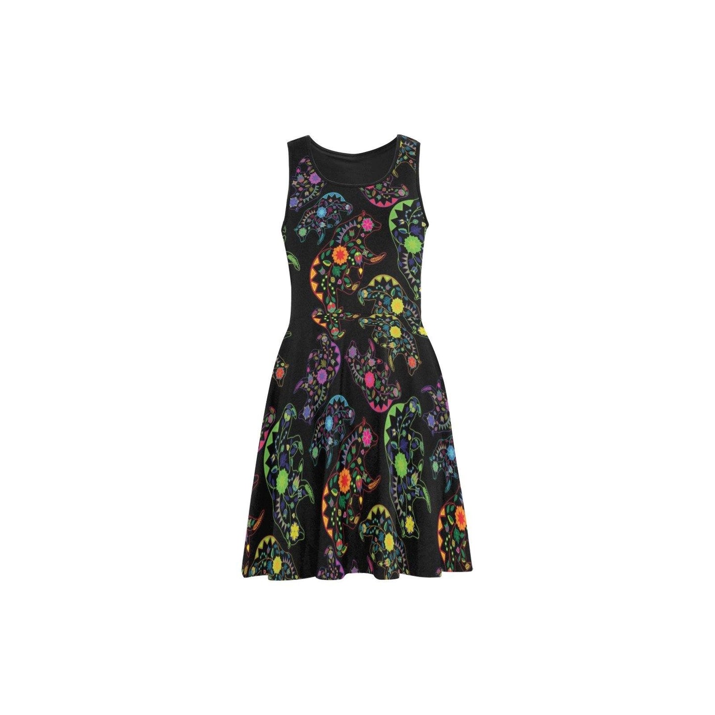 Floral Bear Atalanta Sundress (Model D04) Atalanta Sundress (D04) e-joyer 