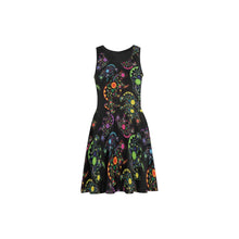 Load image into Gallery viewer, Floral Bear Atalanta Sundress (Model D04) Atalanta Sundress (D04) e-joyer 
