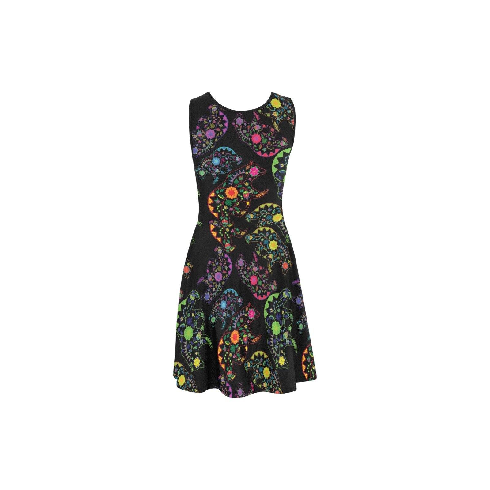 Floral Bear Atalanta Sundress (Model D04) Atalanta Sundress (D04) e-joyer 