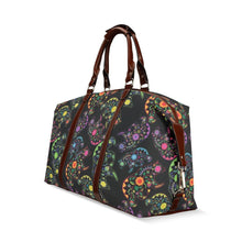 Load image into Gallery viewer, Floral Bear Classic Travel Bag (Model 1643) Remake Classic Travel Bags (1643) e-joyer 
