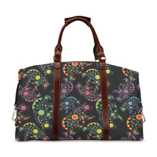 Load image into Gallery viewer, Floral Bear Classic Travel Bag (Model 1643) Remake Classic Travel Bags (1643) e-joyer 
