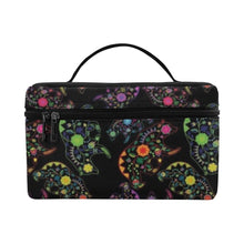 Load image into Gallery viewer, Floral Bear Cosmetic Bag/Large (Model 1658) Cosmetic Bag e-joyer 
