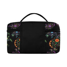 Load image into Gallery viewer, Floral Bear Cosmetic Bag/Large (Model 1658) Cosmetic Bag e-joyer 
