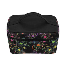 Load image into Gallery viewer, Floral Bear Cosmetic Bag/Large (Model 1658) Cosmetic Bag e-joyer 
