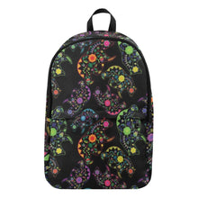 Load image into Gallery viewer, Floral Bear Fabric Backpack for Adult (Model 1659) Casual Backpack for Adult (1659) e-joyer 
