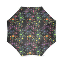 Load image into Gallery viewer, Floral Bear Foldable Umbrella (Model U01) Foldable Umbrella e-joyer 
