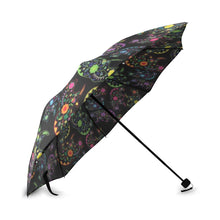 Load image into Gallery viewer, Floral Bear Foldable Umbrella (Model U01) Foldable Umbrella e-joyer 
