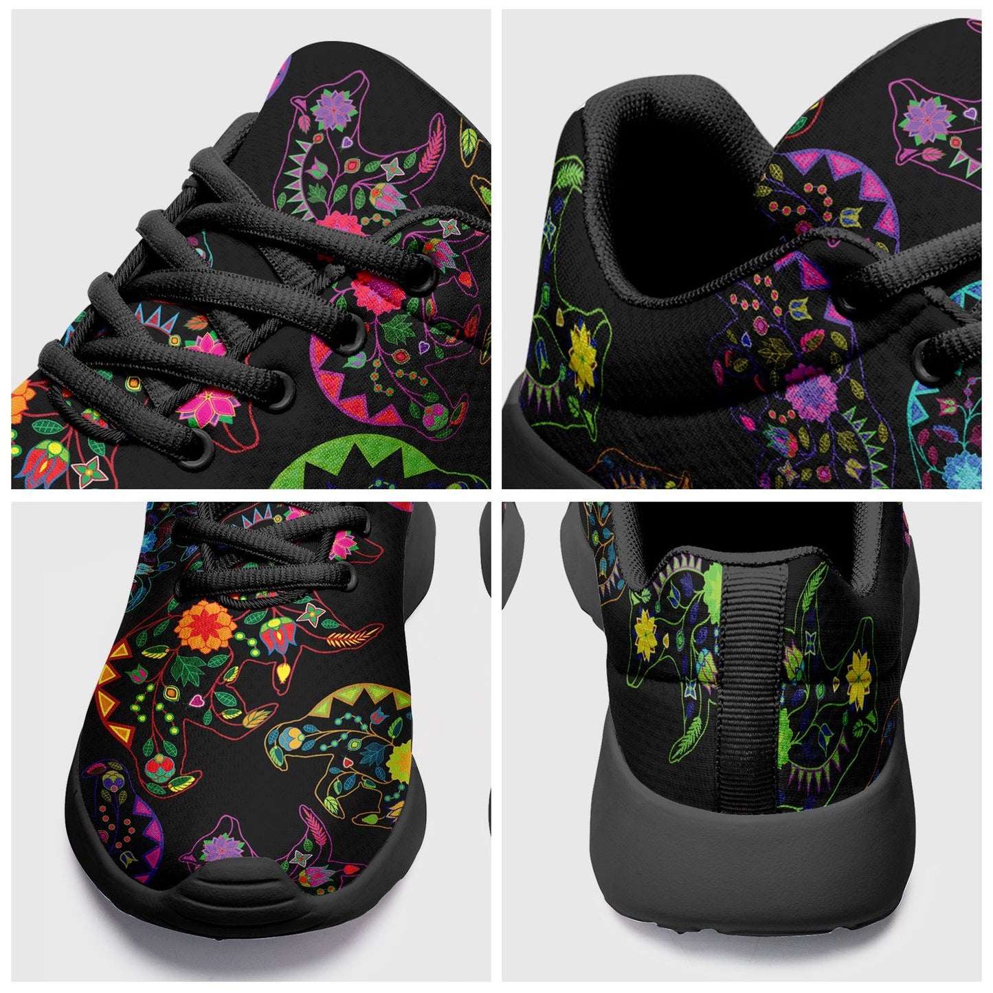 Floral Bear Ikkaayi Sport Sneakers ikkaayi Herman 