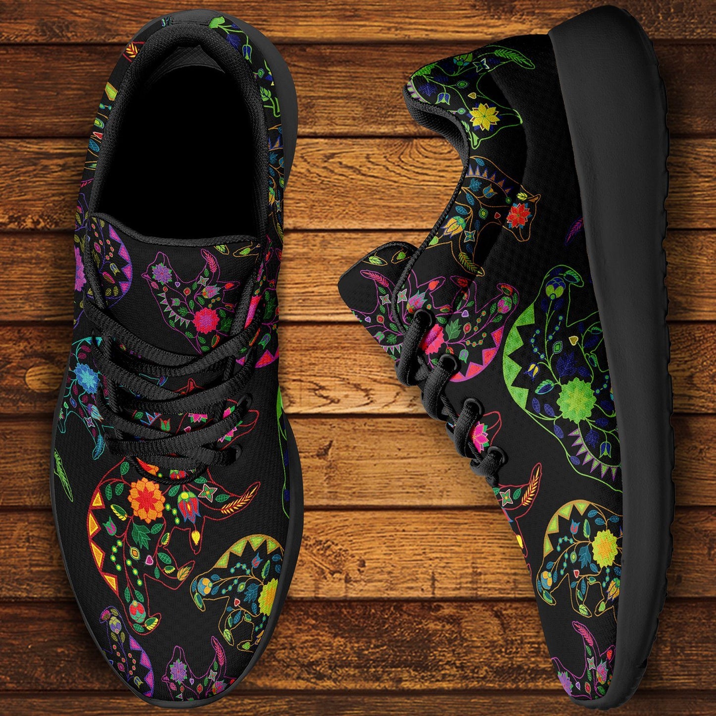 Floral Bear Ikkaayi Sport Sneakers ikkaayi Herman 