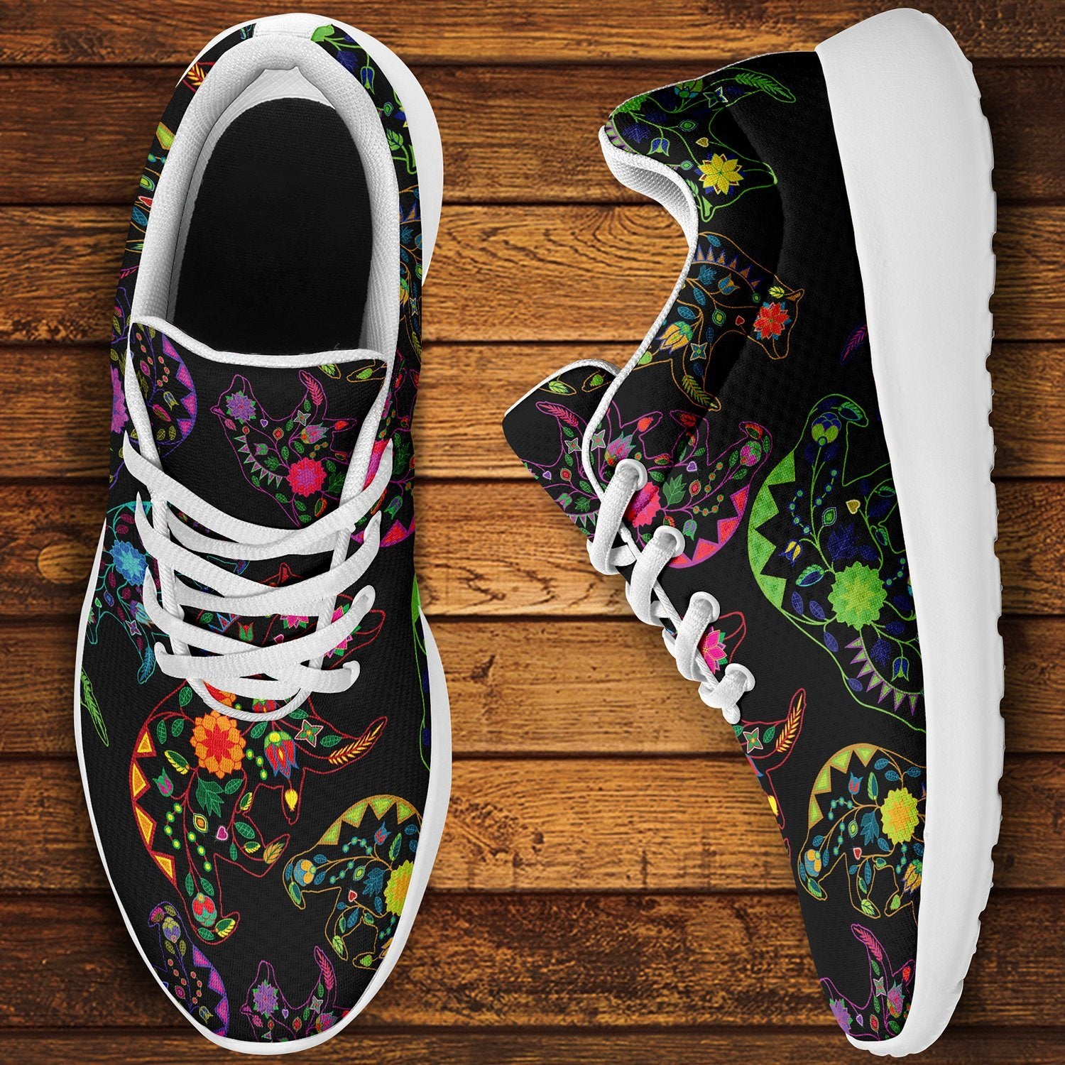 Floral Bear Ikkaayi Sport Sneakers ikkaayi Herman 