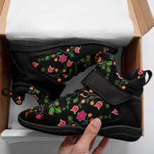 Load image into Gallery viewer, Floral Bear Ipottaa Basketball / Sport High Top Shoes - Black Sole 49 Dzine 
