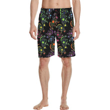 Load image into Gallery viewer, Floral Bear Men&#39;s All Over Print Casual Shorts (Model L23) Men&#39;s Casual Shorts (L23) e-joyer 
