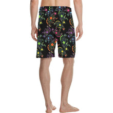 Load image into Gallery viewer, Floral Bear Men&#39;s All Over Print Casual Shorts (Model L23) Men&#39;s Casual Shorts (L23) e-joyer 
