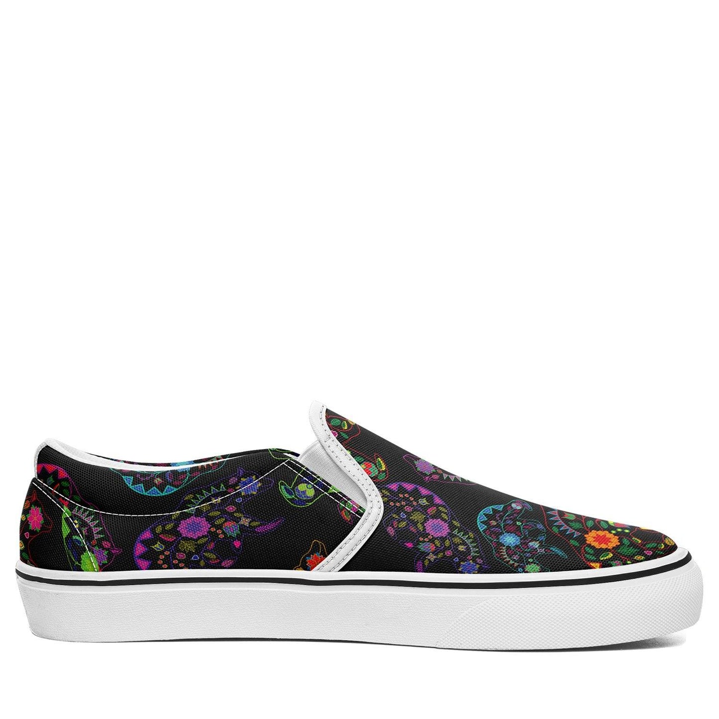 Floral Bear Otoyimm Canvas Slip On Shoes otoyimm Herman 