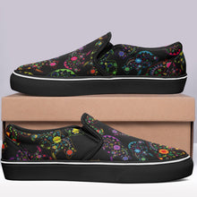 Load image into Gallery viewer, Floral Bear Otoyimm Canvas Slip On Shoes otoyimm Herman 
