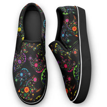 Load image into Gallery viewer, Floral Bear Otoyimm Canvas Slip On Shoes otoyimm Herman 
