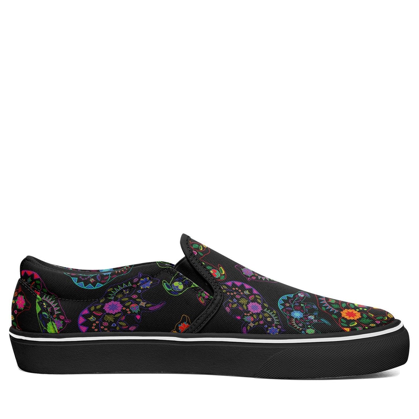 Floral Bear Otoyimm Canvas Slip On Shoes otoyimm Herman 