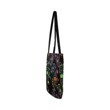 Load image into Gallery viewer, Floral Bear Reusable Shopping Bag Model 1660 (Two sides) Shopping Tote Bag (1660) e-joyer 
