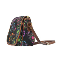 Load image into Gallery viewer, Floral Bear Saddle Bag/Large (Model 1649) bag e-joyer 
