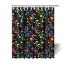 Load image into Gallery viewer, Floral Bear Shower Curtain 60&quot;x72&quot; Shower Curtain 60&quot;x72&quot; e-joyer 
