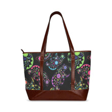 Load image into Gallery viewer, Floral Bear Tote Handbag (Model 1642) handbag e-joyer 
