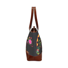 Load image into Gallery viewer, Floral Bear Tote Handbag (Model 1642) Tote Handbags (1642) e-joyer 
