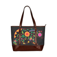 Load image into Gallery viewer, Floral Bear Tote Handbag (Model 1642) Tote Handbags (1642) e-joyer 
