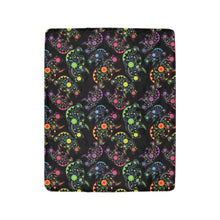 Load image into Gallery viewer, Floral Bear Ultra-Soft Micro Fleece Blanket 40&quot;x50&quot; Ultra-Soft Blanket 40&#39;&#39;x50&#39;&#39; e-joyer 
