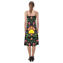 Load image into Gallery viewer, Floral Bearpaw Alcestis Slip Dress (Model D05) Alcestis Slip Dress (D05) e-joyer 
