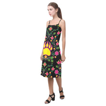 Load image into Gallery viewer, Floral Bearpaw Alcestis Slip Dress (Model D05) Alcestis Slip Dress (D05) e-joyer 
