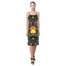 Load image into Gallery viewer, Floral Bearpaw Alcestis Slip Dress (Model D05) Alcestis Slip Dress (D05) e-joyer 
