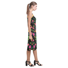 Load image into Gallery viewer, Floral Bearpaw Alcestis Slip Dress (Model D05) Alcestis Slip Dress (D05) e-joyer 
