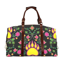 Load image into Gallery viewer, Floral Bearpaw Classic Travel Bag (Model 1643) Remake Classic Travel Bags (1643) e-joyer 
