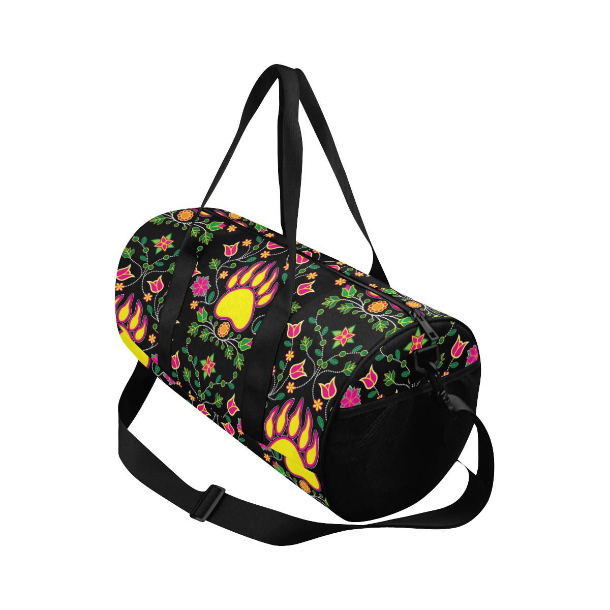 Floral Bearpaw Duffle Bag (Model 1679) Duffle Bag (1679) e-joyer 