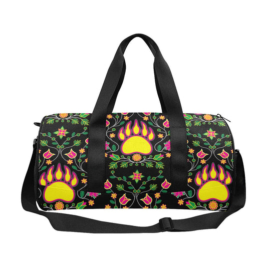 Floral Bearpaw Duffle Bag (Model 1679) Duffle Bag (1679) e-joyer 