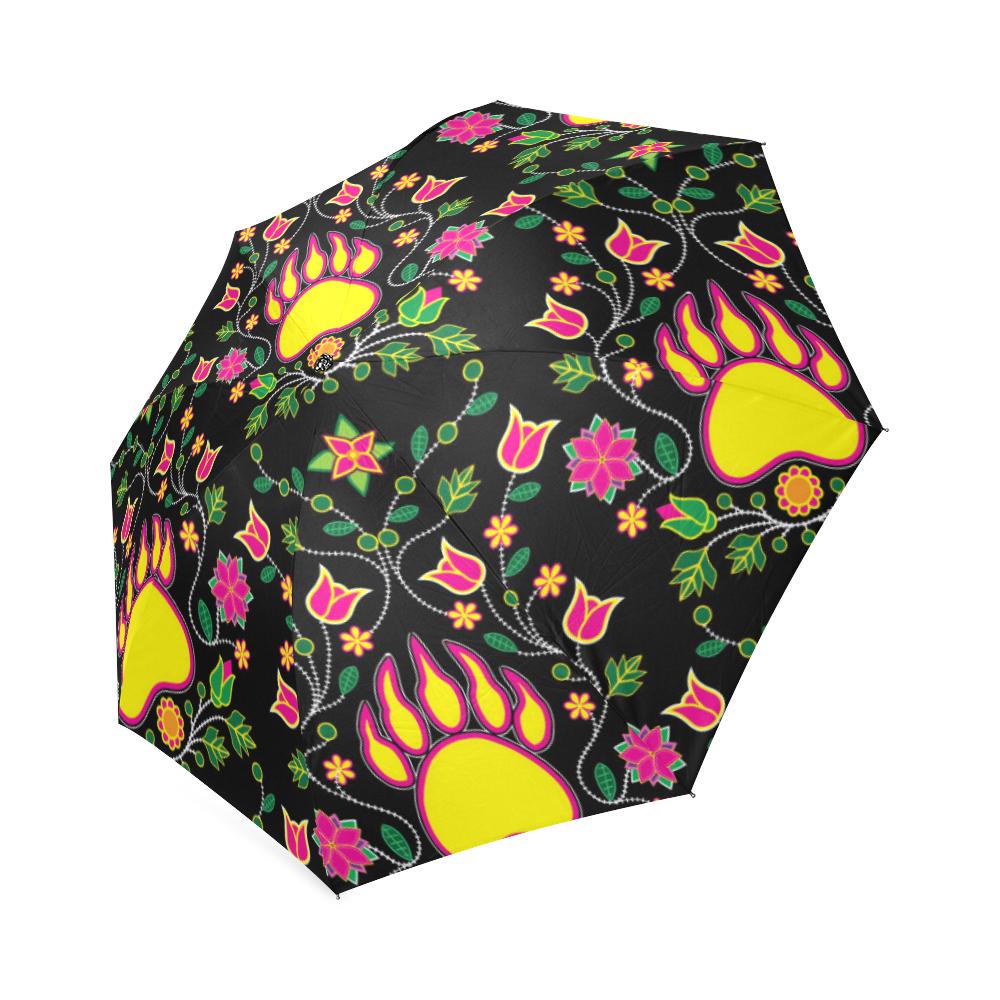 Floral Bearpaw Foldable Umbrella Foldable Umbrella e-joyer 