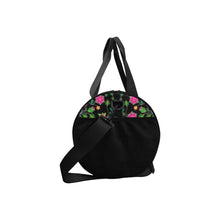 Load image into Gallery viewer, Floral Bearpaw Pink and Yellow Duffle Bag (Model 1679) bag e-joyer 
