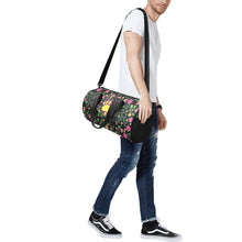 Load image into Gallery viewer, Floral Bearpaw Pink and Yellow Duffle Bag (Model 1679) bag e-joyer 
