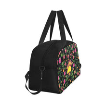 Load image into Gallery viewer, Floral Bearpaw Pink and Yellow Fitness Handbag (Model 1671) bag e-joyer 
