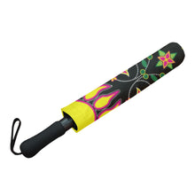 Load image into Gallery viewer, Floral Bearpaw Semi-Automatic Foldable Umbrella Semi-Automatic Foldable Umbrella e-joyer 
