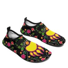 Load image into Gallery viewer, Floral Bearpaw Sockamoccs Kid&#39;s Slip On Shoes 49 Dzine 
